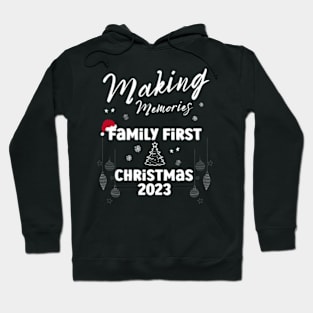 Making Memories Family Christmas 2023 Matching Pajamas Cute Hoodie